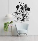 Adesivo De Parede Mickey E Minnie Mod21 - Lojinha Da Luc Adesivos