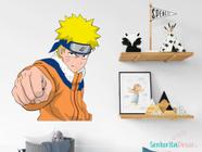 Adesivo Redondo Desenho Naruto Classico Naruto Uzumaki Resin