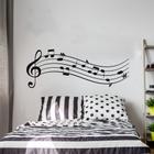 Adesivo de Parede para Quarto Musica Notas 50x130cm - Quartinhos