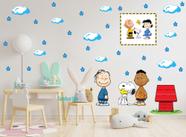 adesivo de parede snoopy amigos quarto infantil sala