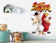 adesivo de parede street fighter jogos e games