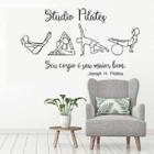 Adesivo De Parede Studio Pilates - Ra Personalize