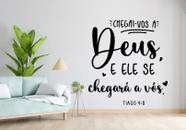 Adesivo De Parede Tiago 4:8