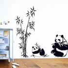 Adesivo de parede Wokex Panda Bamboo PVC Living Room 95x110cm