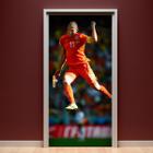 Adesivo De Porta Futebol Holanda Robben 215X80Cm - Mix Adesivos