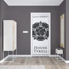 Adesivo de Porta House Tyrell GOT - Império da Impressão