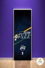 Adesivo de porta - UTAH JAZZ - NBA - BASKETBOL - PGG Impressão Digital