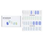 Adesivo de unhas Mavenir Blue Leaf Nail Salon-quality