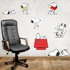 Adesivo Decorativo De Parede Snoopy R+ Adesivos