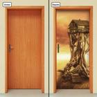 Adesivo Decorativo de Porta - Cabana - Fantasia - 339cnpt