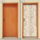 Adesivo Decorativo de Porta - Floral - 714cnpt - Allodi