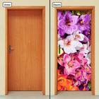 Adesivo Decorativo de Porta - Orquídea - Flores - 247cnpt