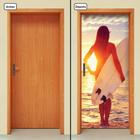 Adesivo Decorativo de Porta - Surfista - Surf - 818cnpt