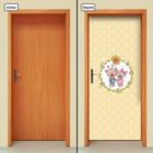 Adesivo Decorativo de Porta - Ursinhos - Infantil - 2036cnpt