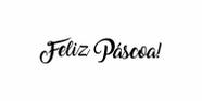 Adesivo Decorativo Feliz Páscoa Coelho Ovos Diversão - 10 unids