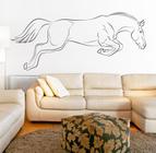 Adesivo Decorativo Para Quarto Sala Animal Cavalo pulando