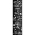 Adesivo Decorativo Parede Chalkboard lousa Food, Cozinha, área gourmet 1,80 x 0,50 m - Fama Adesivos