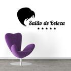 Adesivo Decorativo Parede Vidro Salão De Beleza Cabeleireira - Kanto Store