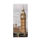 Adesivo Decorativo Porta Torre Big Ben Londres Reino Unido - ColorMyHome