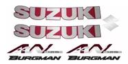 Adesivo Emblema Suzuki Burgman An125 2007 Kit 02