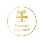 Adesivo "Especial pra Você" - Hot Stamping - Dourado - 1 Pct. c/ 50 unds. - Stickr - Rizzo