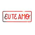 Adesivo "Eu Te Amo" - Ref.2232 - Hot Stamping - 50 unidades - Stickr - Rizzo