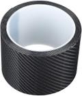 Adesivo Faixa Fibra Carbono Preto Envelopar Automotivo 2m x 9cm