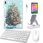 Adesivo Galaxy Tab S7 Plus T970/t975 Castelo 2 /Sup/Tecl/Mou/Can/Pel Branco - Skin Zabom