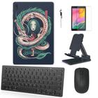 Adesivo Galaxy Tab S7 Plus T970/t975 Chihiro /Sup/Tecl/Mou/Can/Pel Preto