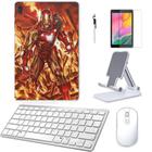 Adesivo Galaxy Tab S7 Plus T970/t975 Iron Man 2 /Sup/Tecl/Mou/Can/Pel Branco