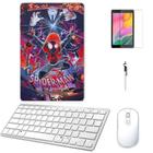Adesivo Galaxy Tab S8 Plus SM-X806 Homem Aranha 1 /Tecl/Mou/Can/Pel Branco