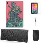 Adesivo Galaxy Tab S8 Plus SM-X806 Metallica/Tecl/Mou/Can/Pel Preto