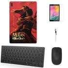 Adesivo Galaxy Tab S8 Plus SM-X806 Mulan /Tecl/Mou/Can/Pel Preto