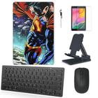 Adesivo Galaxy Tab S8 Plus SM-X806 Superman 2 /Sup/Tecl/Mou/Can/Pel Preto