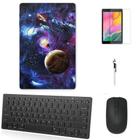 Adesivo Galaxy Tab S8 SM-X7068 Cosmos 1/Tecl/Mou/Can/Pel Preto