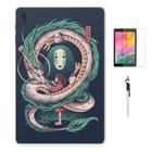 Adesivo Galaxy Tab S8 SM-X7068 Viagem de Chihiro Com Película e Caneta