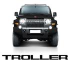 Adesivo Grade Troller T4 2015/2021 Emblema Frontal Preto