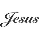 Adesivo Jesus carro 1100(0,48cm x 0,18cm