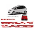 Adesivo Lateral Fiat Idea Fg1 E Traseira Kit Faixa Fita