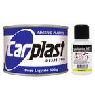 Adesivo massa plastica com catalisador 400g tradicional carplast