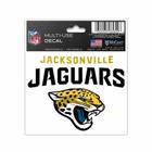 Adesivo Multi-Uso 8X10 Nfl Jacksonville Jaguars - Wincraft