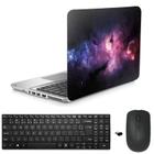 Adesivo Notebook 13,3" Cosmos 1/Tecl/Mouse Preto