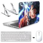 Adesivo Notebook 15" Dragon Ball/Sup/Tecl/Mouse Branco