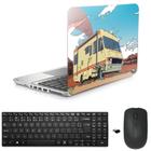 Adesivo Notebook 15,6" Bad/Sup/Tecl/Mouse Preto