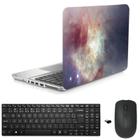 Adesivo Notebook 15,6" Cosmos 3/Tecl/Mouse Preto