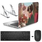 Adesivo Notebook 15,6" Lo-Fi/Sup/Tecl/Mouse Preto