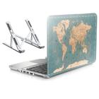 Adesivo Notebook 15,6" Mapa Mundi 2 e Suporte