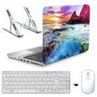 Adesivo Notebook Asus 14" Oceano/Sup/Tecl/Mou Branco