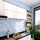 Adesivo Papel De Parede Para Cozinha Banheiro Azulejo Pastilha Quadradinho 2mx61cm Lavável