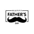 Adesivo para Balão Happy Fathers Day